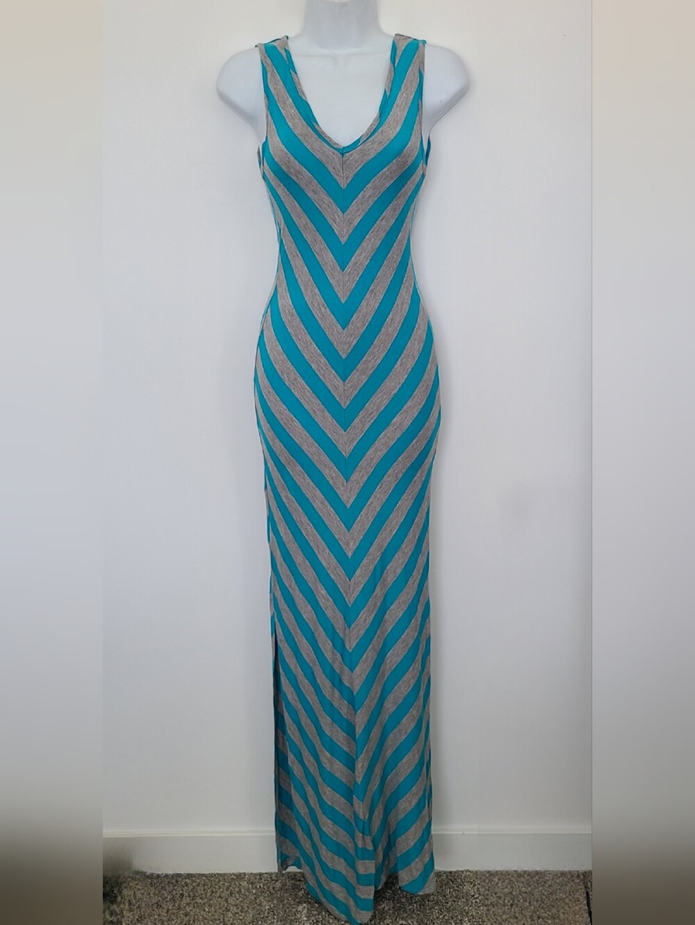 Ludia chevron dress, sun dress, summer dress, keyhole dress, maxi Chevron dress